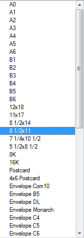 Multifunction Printer Paper Sizes