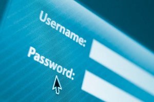 username and password login