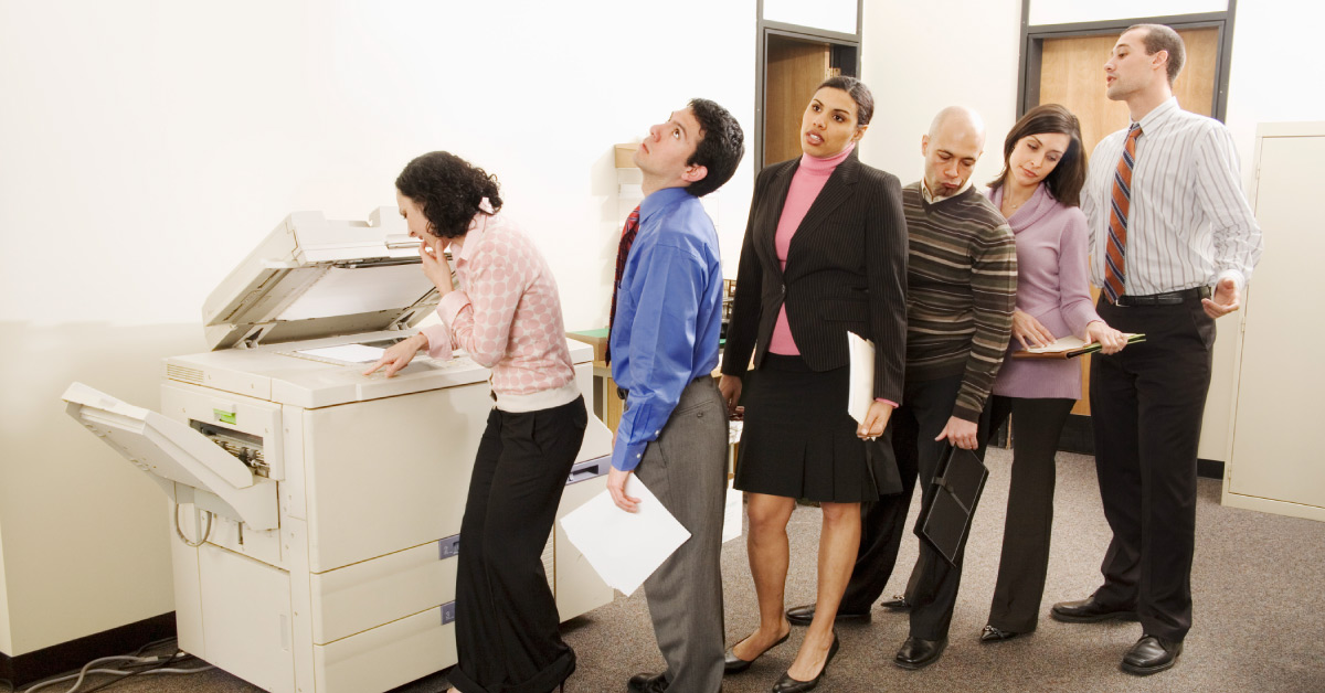 Line for the printer