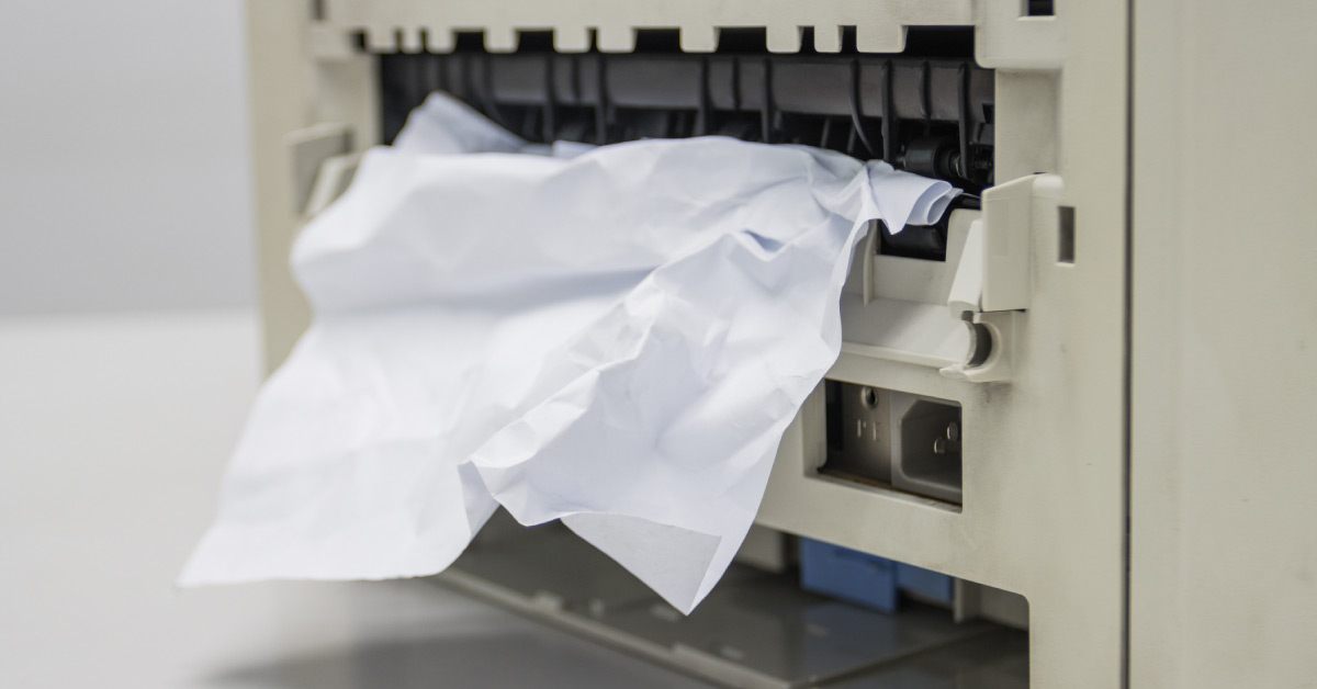 Paper jam