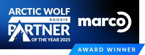 Marco Technologies Named 2025 Rookie Partner of the Year by Arctic Wolf