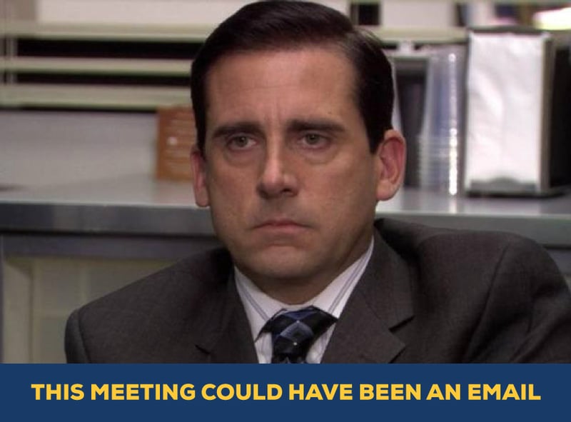 The Office TV Show Meme depicting emotions that arise when time is not used adequately  