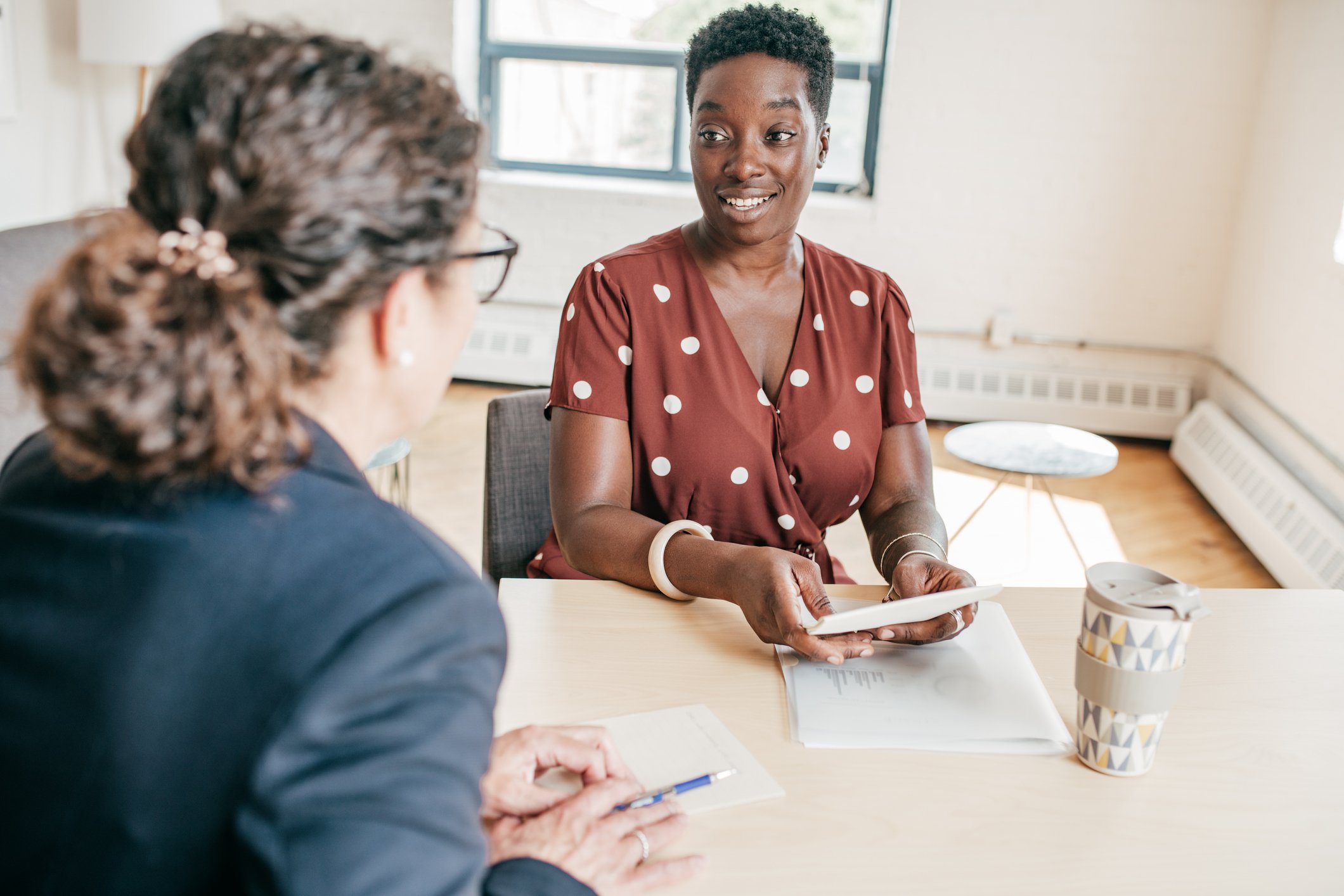 A school superintendant works with a vendor through a prenegotiated contract