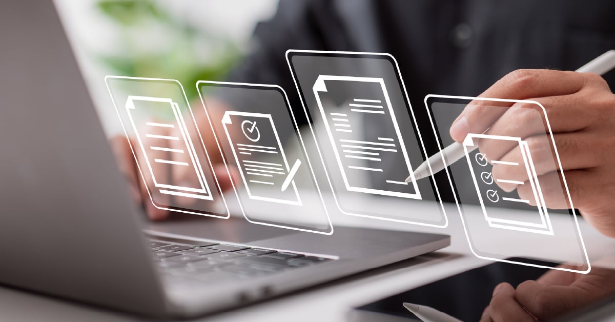 A business leader views a digitized depiction of a complete incident response plan.