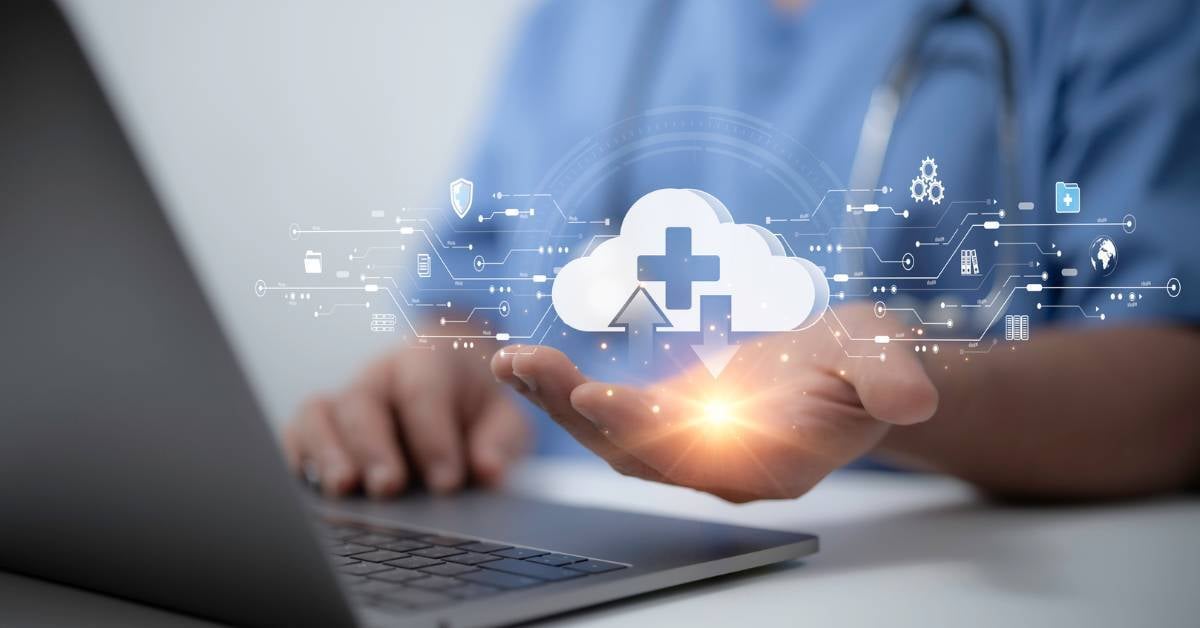Cloud communication solutions for healthcare providers. 