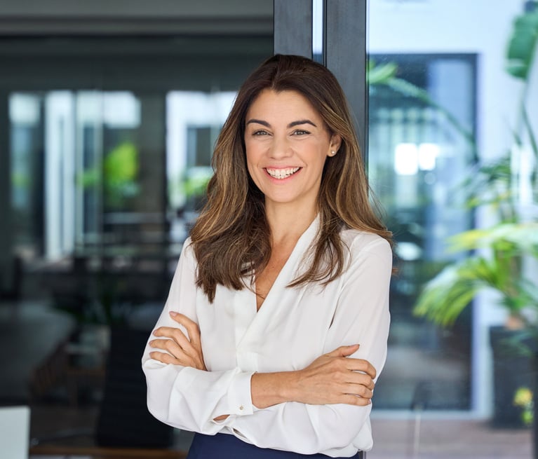 Woman lawyer inside law firm