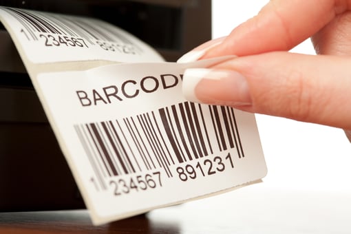 barcode sticker