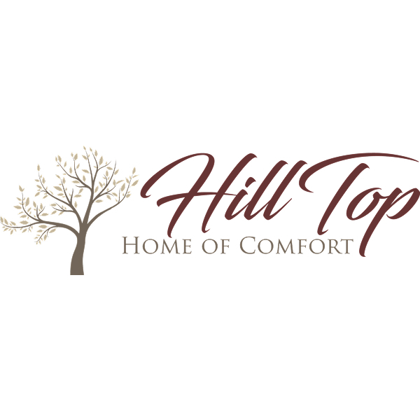 Hill Top Home of Comfort company logo.