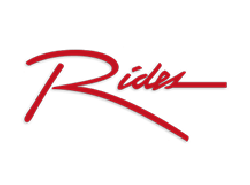 Rides company logo.