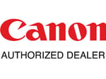 Canon authorized dealer logo