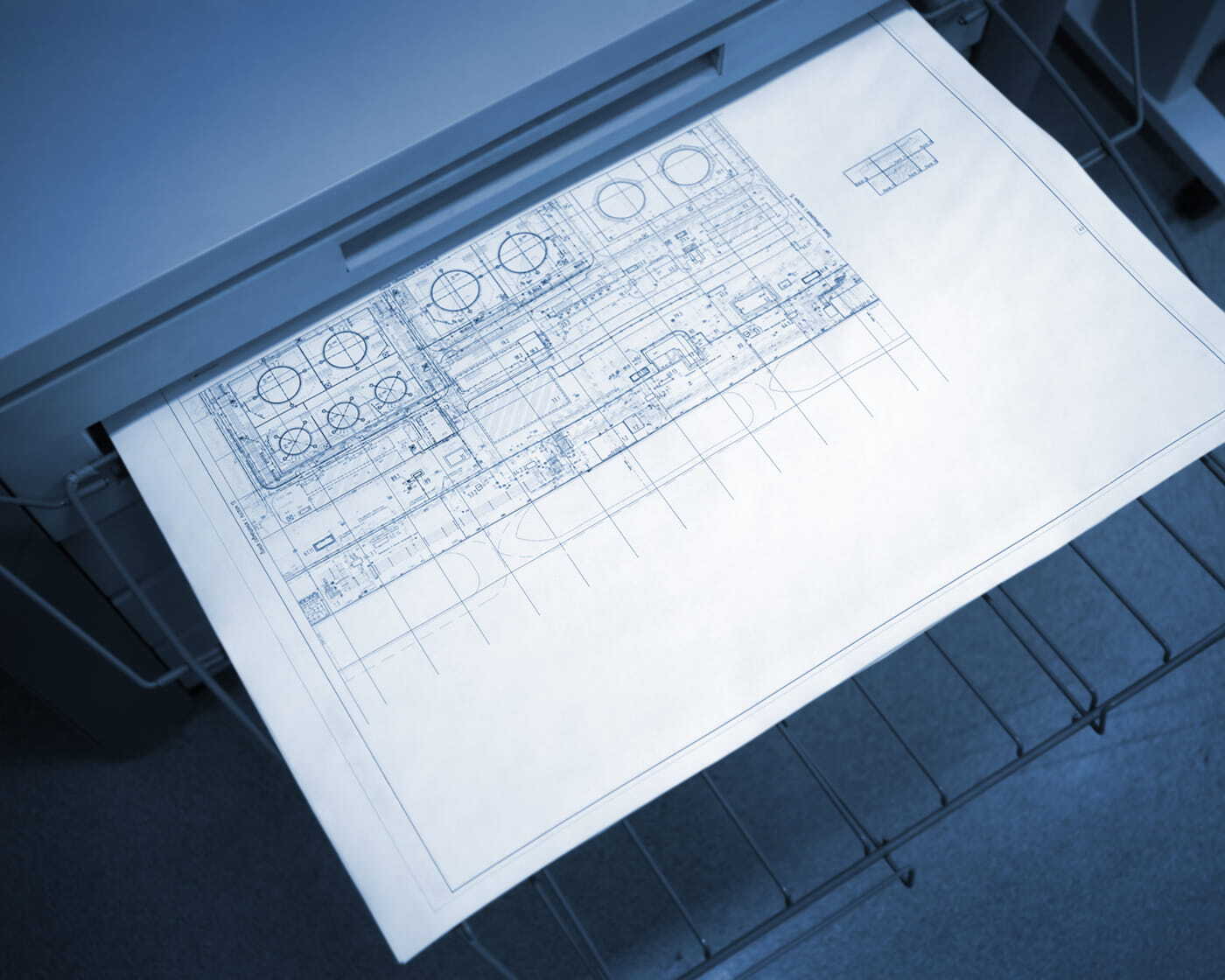 blueprint-printing-on-wide-printer