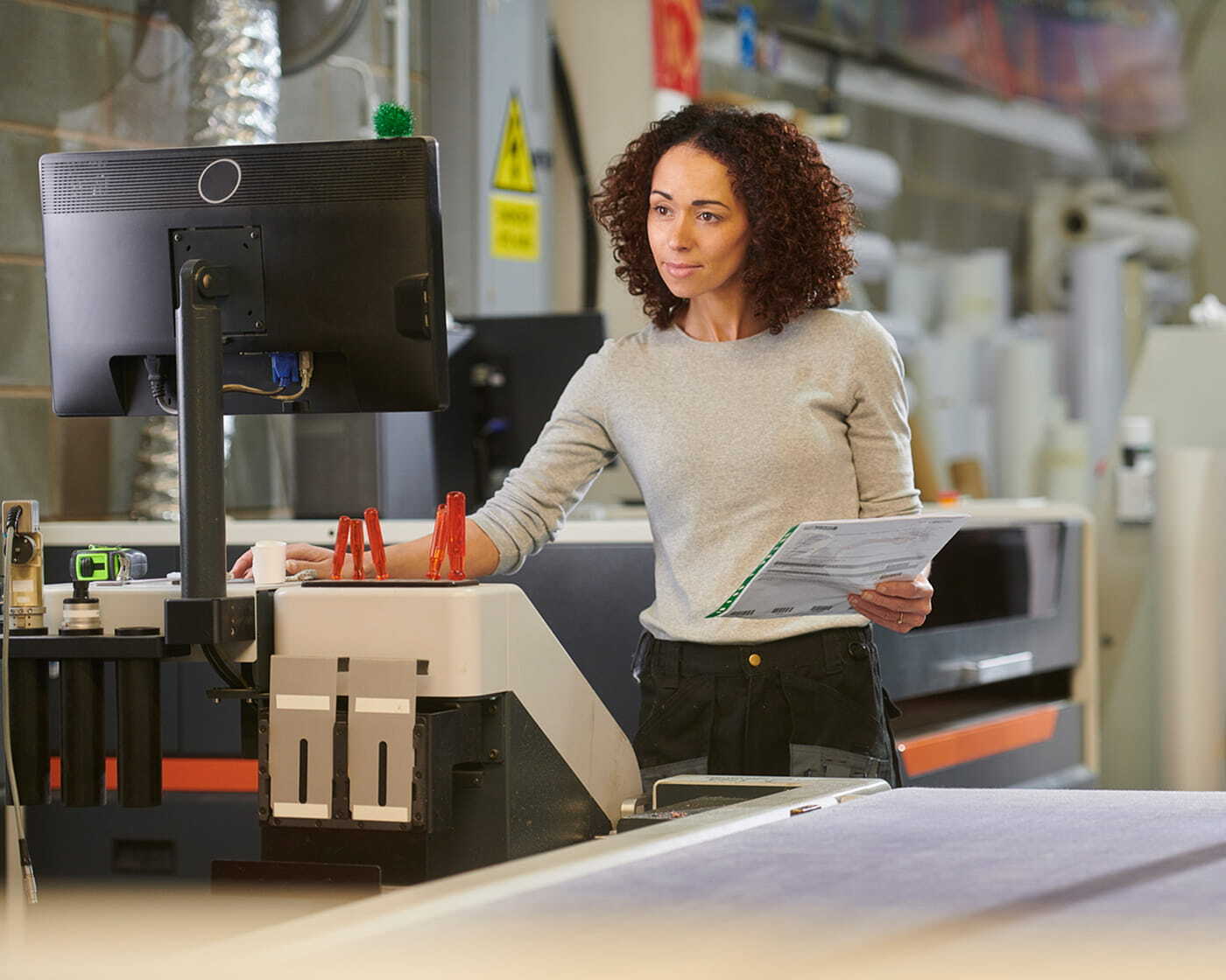 woman-working-in-print-shop