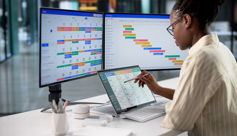 project-coordinator-looking-at-schedule