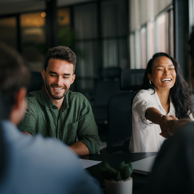 group-displaying-strong-partnership