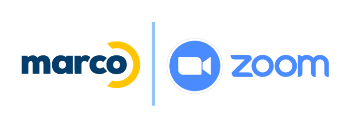 Marco and Zoom logo mashup
