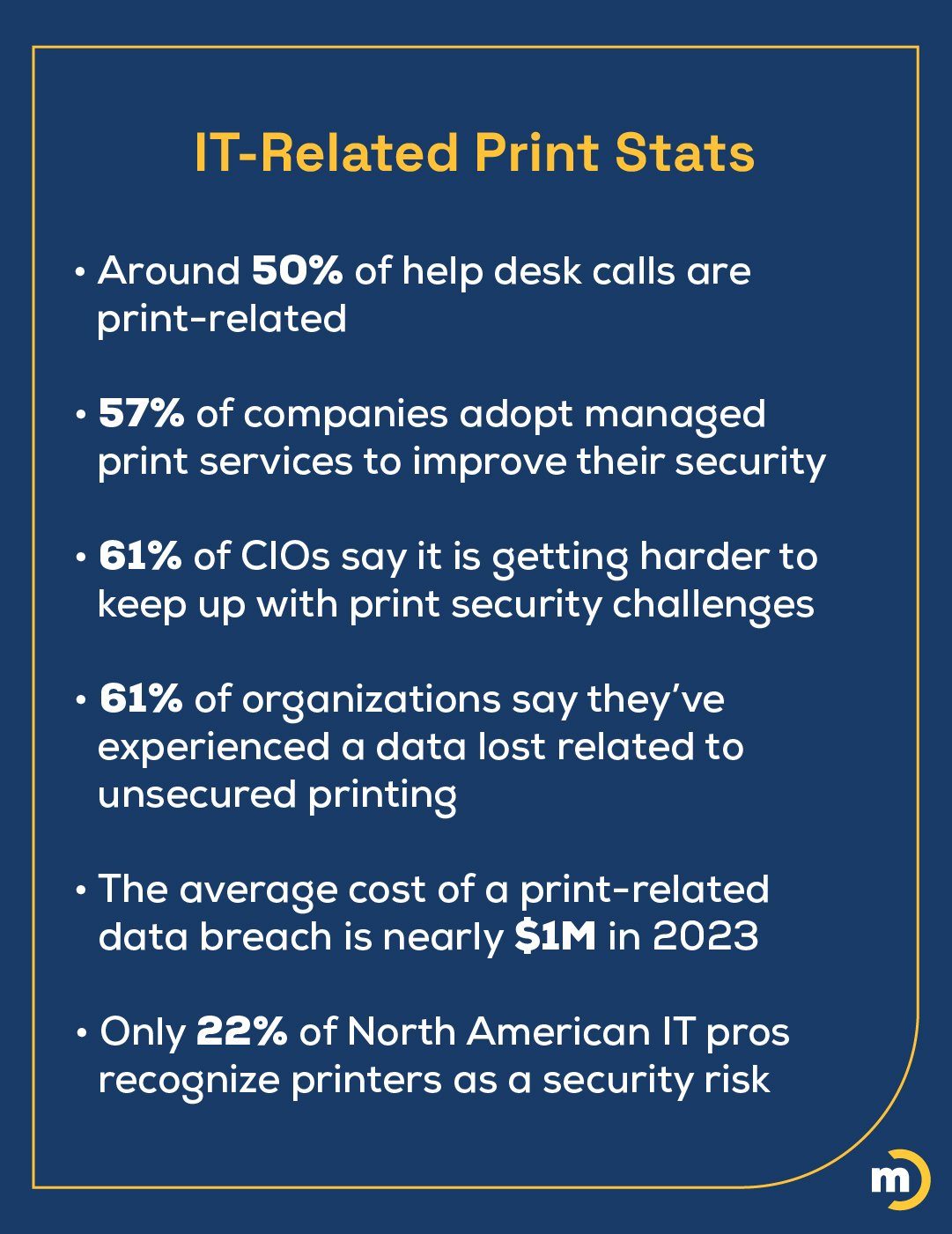 IT Print stats