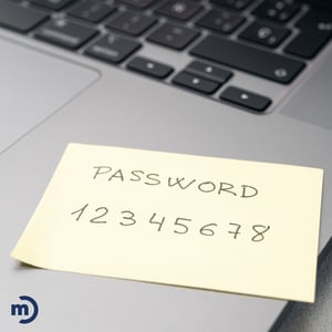 Password sticky note