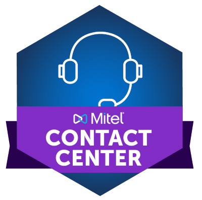 Mitel Badge - Contact Center
