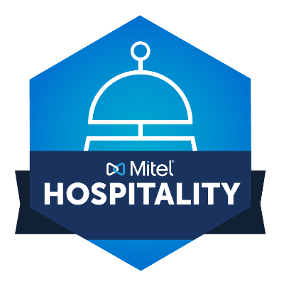 Mitel Badge - Hospitality