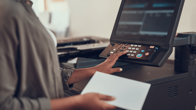 Office printer firmware security patch