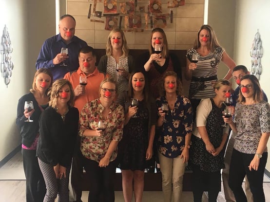 An Inside Look at Marco's Social Squad: Red Noses 
