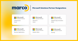 Marco Technologies Achieves All Six Microsoft Solutions Partner Designations