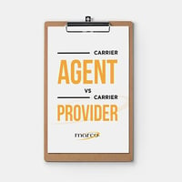 Carrier Agent vs. Carrier Provider Comparison Chart