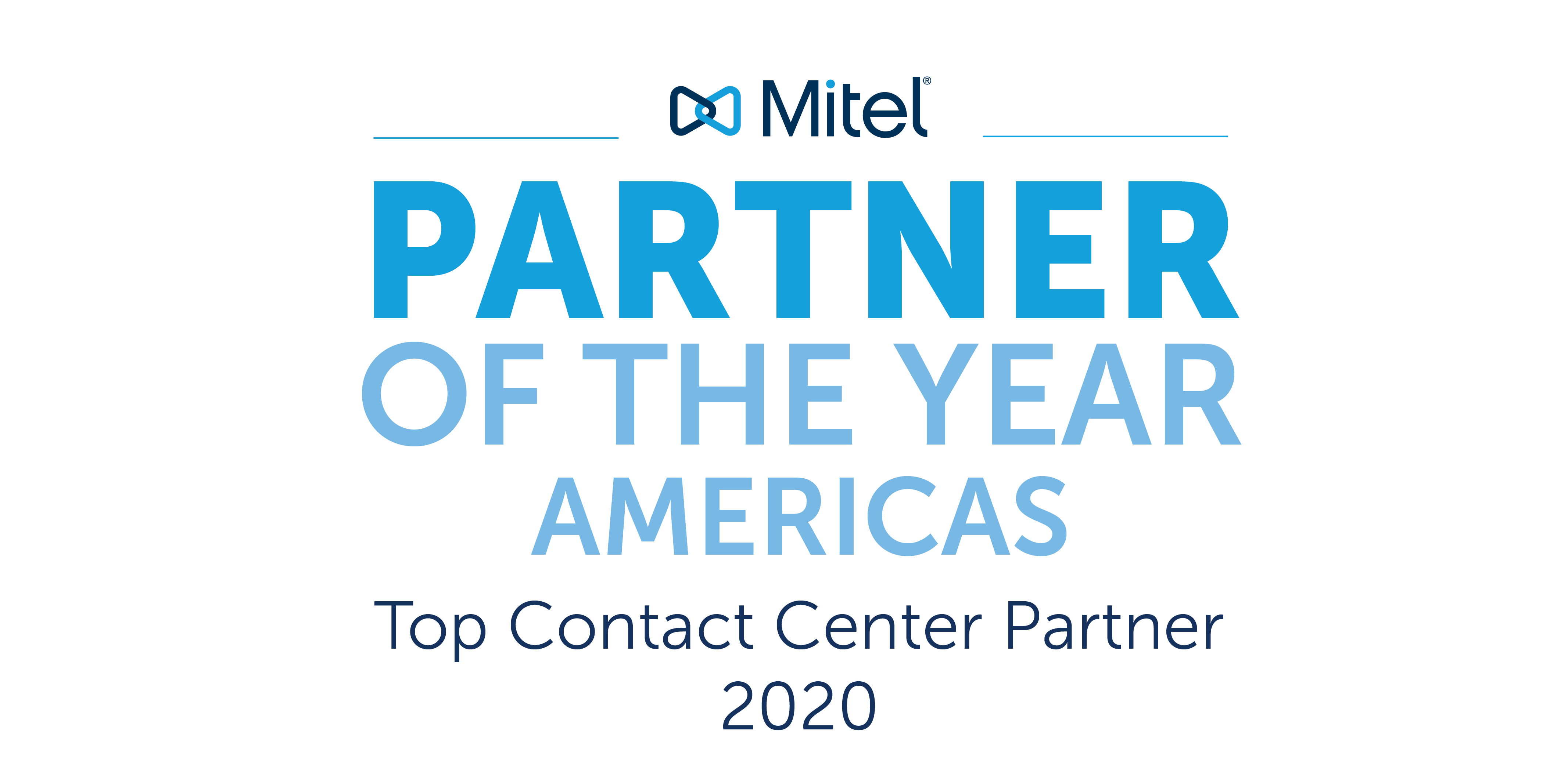 Partner of the Year Americas - Top Government and Top Contact Center Partner 2020