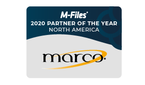 Marco Recipient Of M-Files North America Partner Of The Year